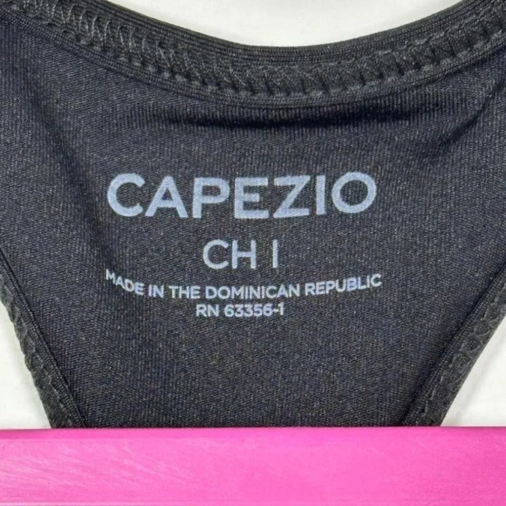 Capezio Girls Team Basics Racerback Bra Top Black CS